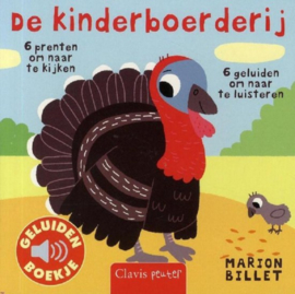 De kinderboerderij | geluidenboekje karton