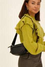 My jewellery tas crossbody zwart met extra vak