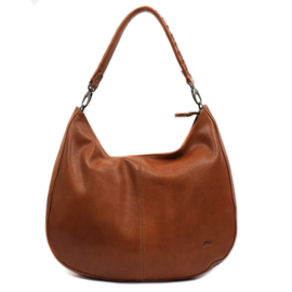 Bear Design | leren schouder- / hobo- / buideltas "Kirsten" cognac