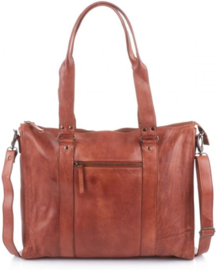 Bear Design schoudertas en werktas 'Mea' | cognac