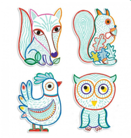 Djeco magisch kleuren | bosvriendjes