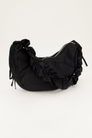 My Jewellery zwarte crossbody met ruffles