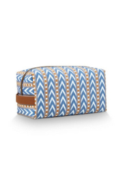 Pip Studio Coco Cosmetic Bag Medium Samba Stripe Blue