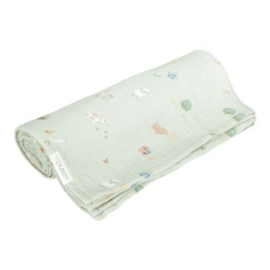 Little Dutch swaddle doek hydrofiel 120 x 120 | little farm