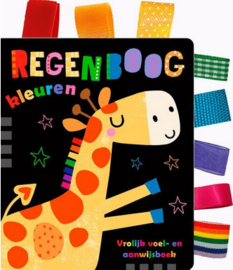 Boek Regenboogkleuren | karton voelboekje