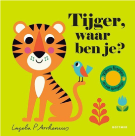 Tijger, waar ben je? | karton flapjesboekje