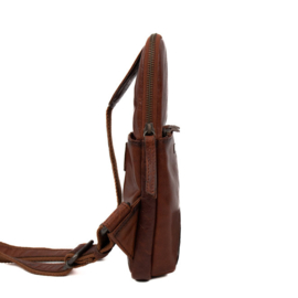 Bear Design crossbody tas "Melle" | cognac