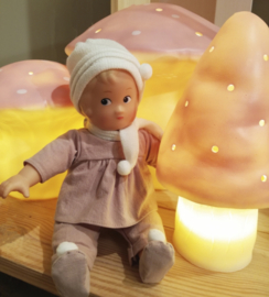 Heico lamp kleine paddenstoel | roze