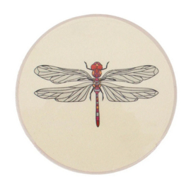 homebound set van 6 onderzetters insects metaal