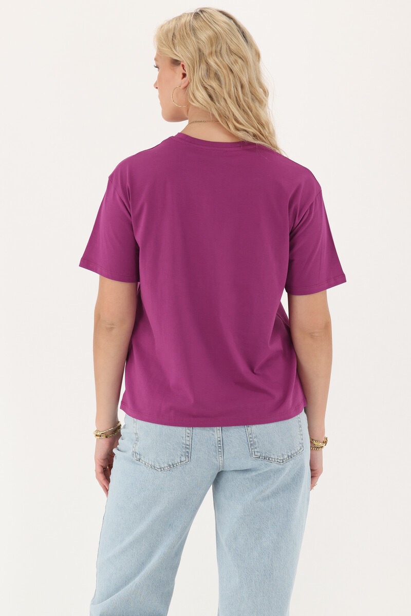My Jewellery paars T-shirt "Sunshine on my mind"