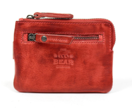 Bear Design portemonnee/sleuteletui | rood