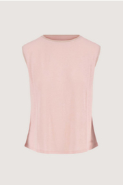 zusss Singlet met lurex boord soft pink