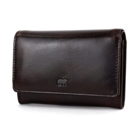 Bear Design kleine portemonnee 'Flappie' brown