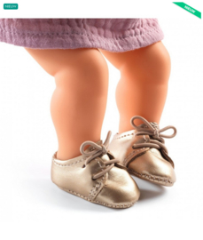 Djeco poppenschoenen pomea goud