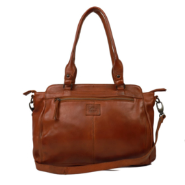 Bear Design | Hand/Schoudertas 'Donna' cognac