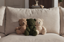 Jollein knuffel teddy bear | Biscuit
