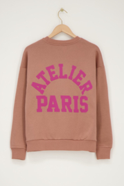 My jewellery Bruine sweater "Atelier paris"