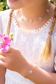 My Jewellery kinder giftbox | bloemen ketting & armband zilver