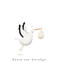 wenskaart klein liefs | hoera een kleintje