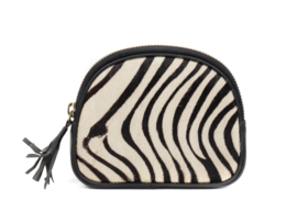 Bear Design | animal leren ritsportemonnee s zebra