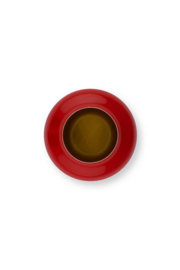 PIp studio ronde mini vaas | rood 10cm