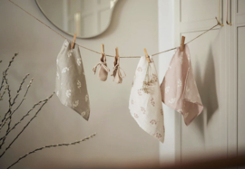 Jollein monddoek hydrofiel | twig wild rose 3 st