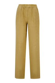 zusss linnen broek recht model taupe