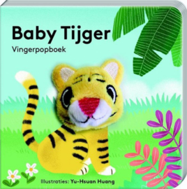 Baby Tijger | vingerpopboekje karton