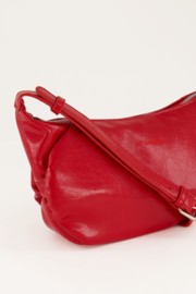My jewellery Rode crossbody tas met lak