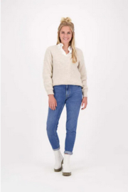 Zusss trendy mom jeans | lichtblauw