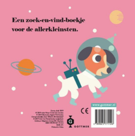 Astronaut, waar ben je? | karton flapjesboekje