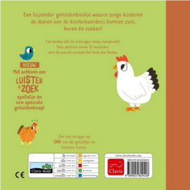 Boek De kinderboerderij | geluidenboekje karton