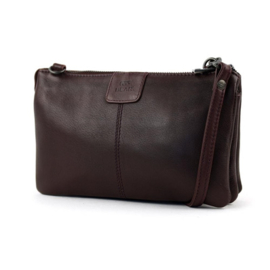 Bear Design schoudertasje 'Uma' bordeaux