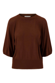 zusss boothals trui mid brown