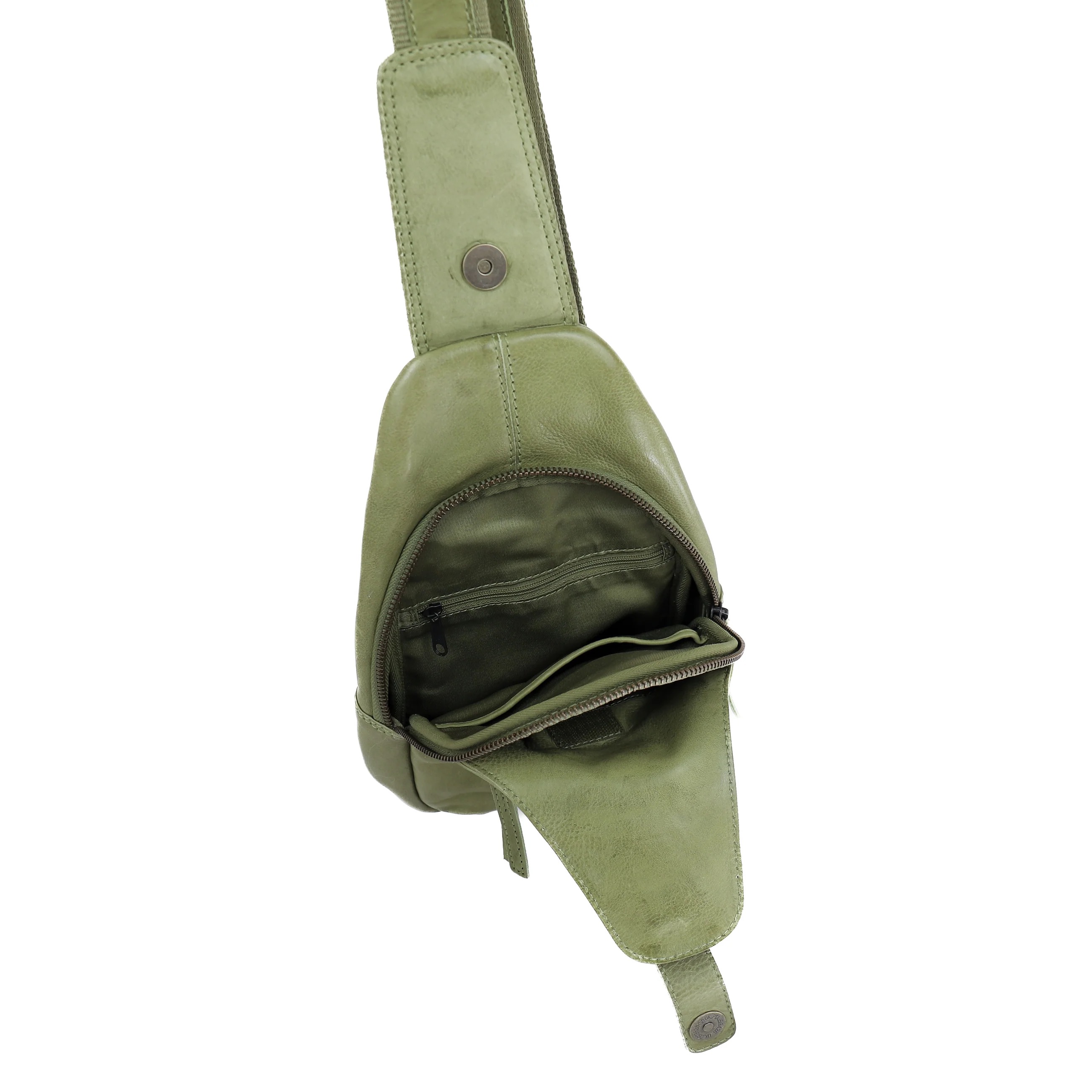 Bear Design crossbody rugzak "Daley" moss