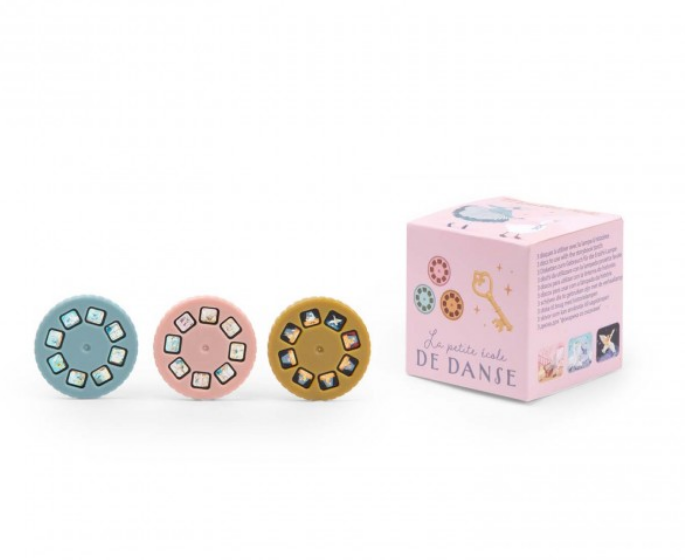 moulin roty petite ecole de dance doos met 3 schijfjes