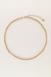 My jewellery Bold statement ketting small goud