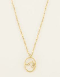 my Jewellery ketting sterrenbeeld waterman goud