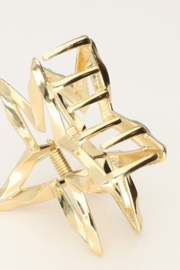 My jewellery gouden ster haarclip gedraaid
