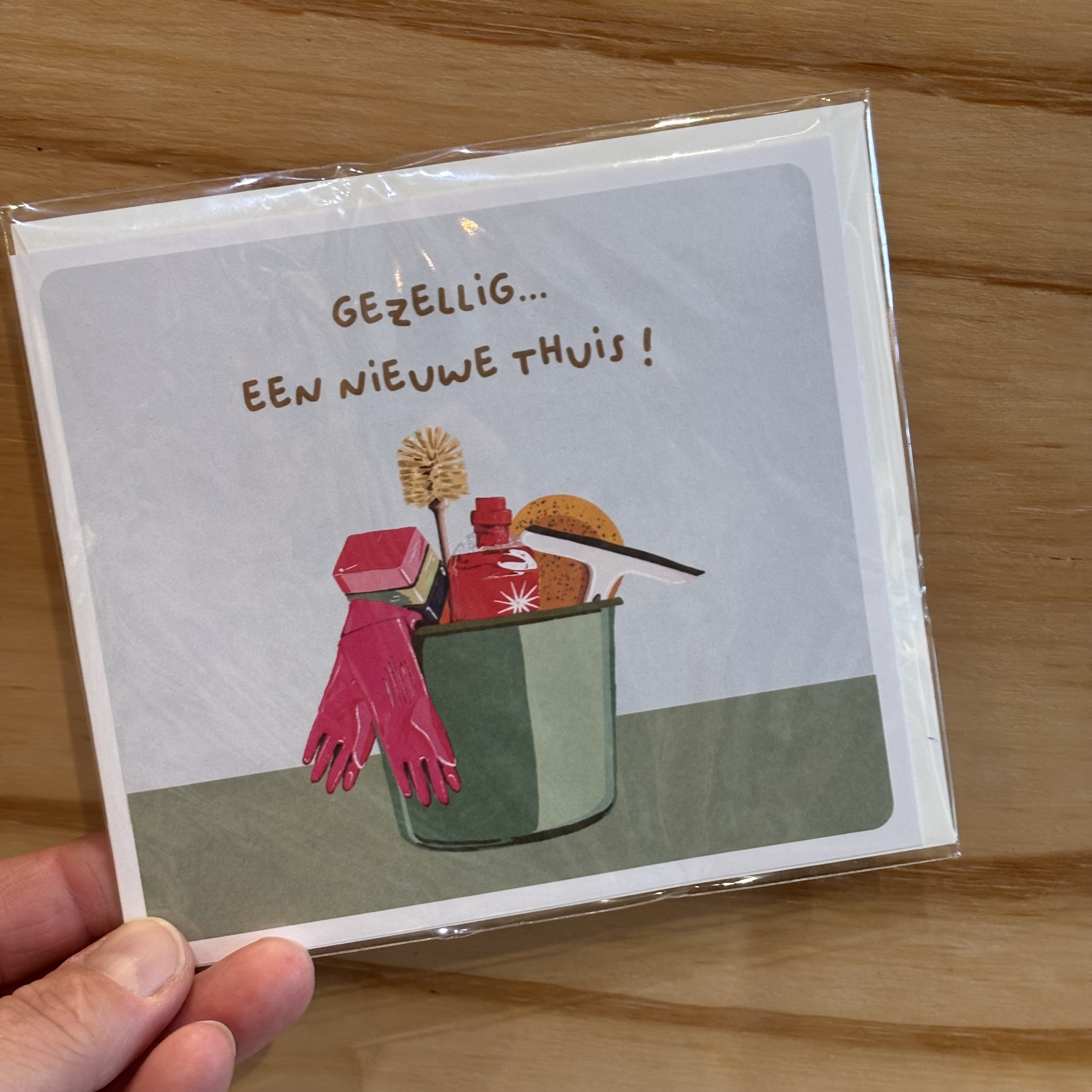 Pippa wenskaart gezellig een nieuw thuis!