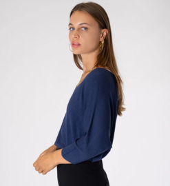 TILTIL Amber knitted top one size | kate blue
