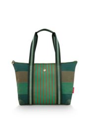 Pip Studio Tilda Tote Bag Medium Stripe Green