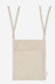 jollein opbergzak corduroy nougat