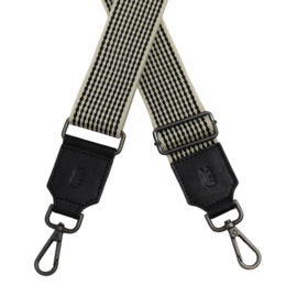 Bear Design Bag strap gita  beige zwart