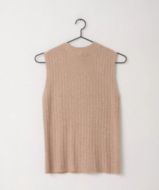 TILTIL Iva sleeveless knit beige