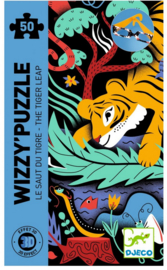 Djeco puzzel | Wizzy puzzle Tijger