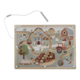 Little Dutch spel | little farm Magnetisch doolhof