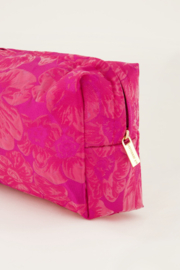 My jewellery Roze jacquard toilettas set