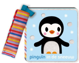 Boek Pinguïn in de sneeuw | kartonnen buggyboekje