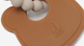 Jollein bijtring siliconen teddy bear